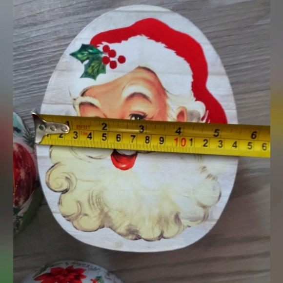 Festive Holiday Decorative Boxes Set Of 3 - Picture 3 of 8